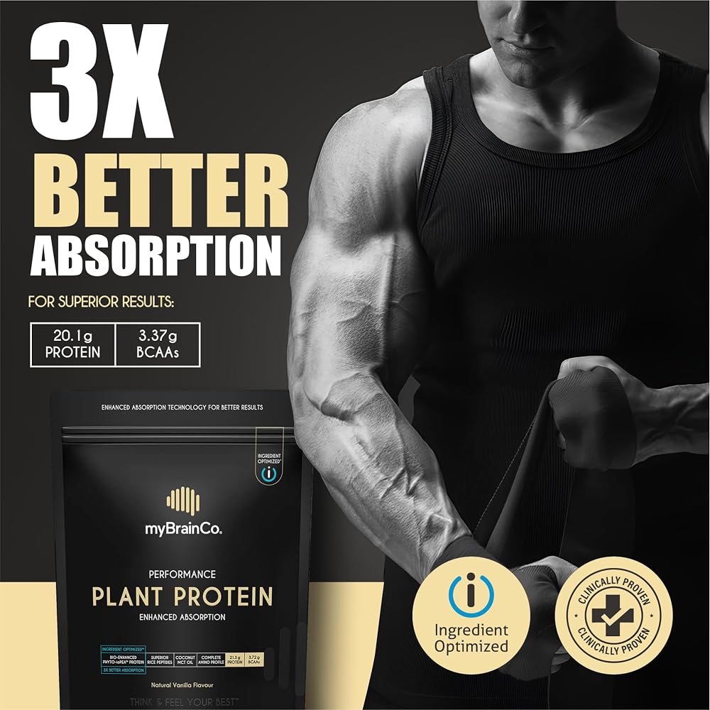 myBrainCo. Bio-Optimized Plant Protein Powder