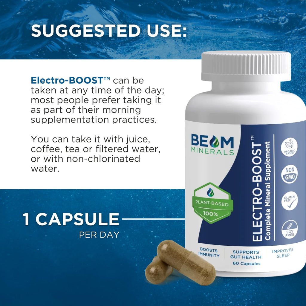 BEAM Minerals Electro-BOOST Complete Multi-Mineral - 60 Capsules - image 7