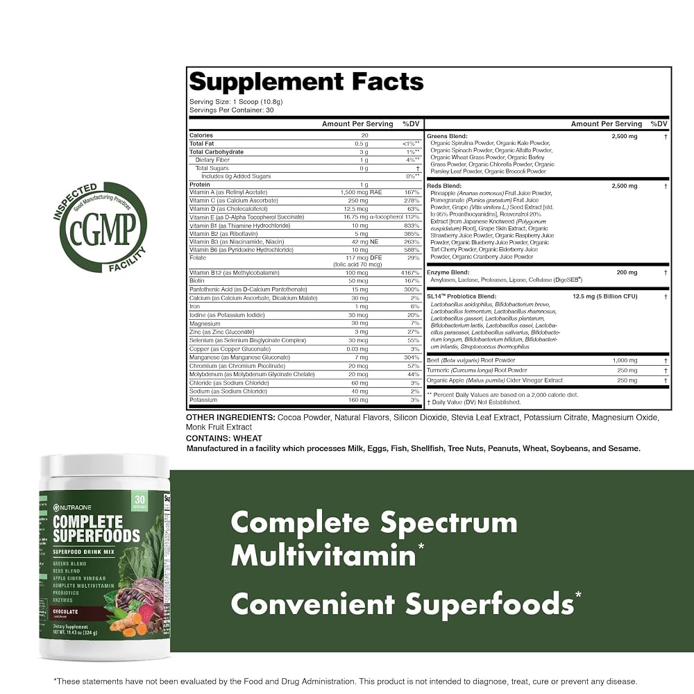 NutraOne Complete Superfoods