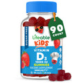 Lifeable Sugar Free Vitamin D for Kids 1000 IU - 90 Gummies