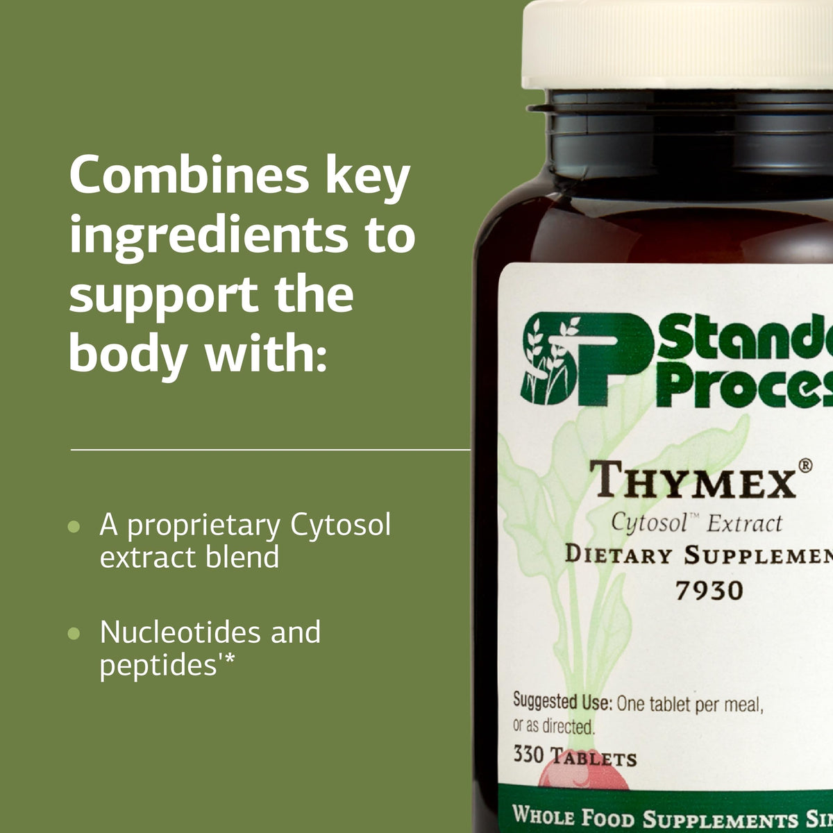 Standard Process Thymex Cytosol Extract Immune Health - 330 Tablets - image 4