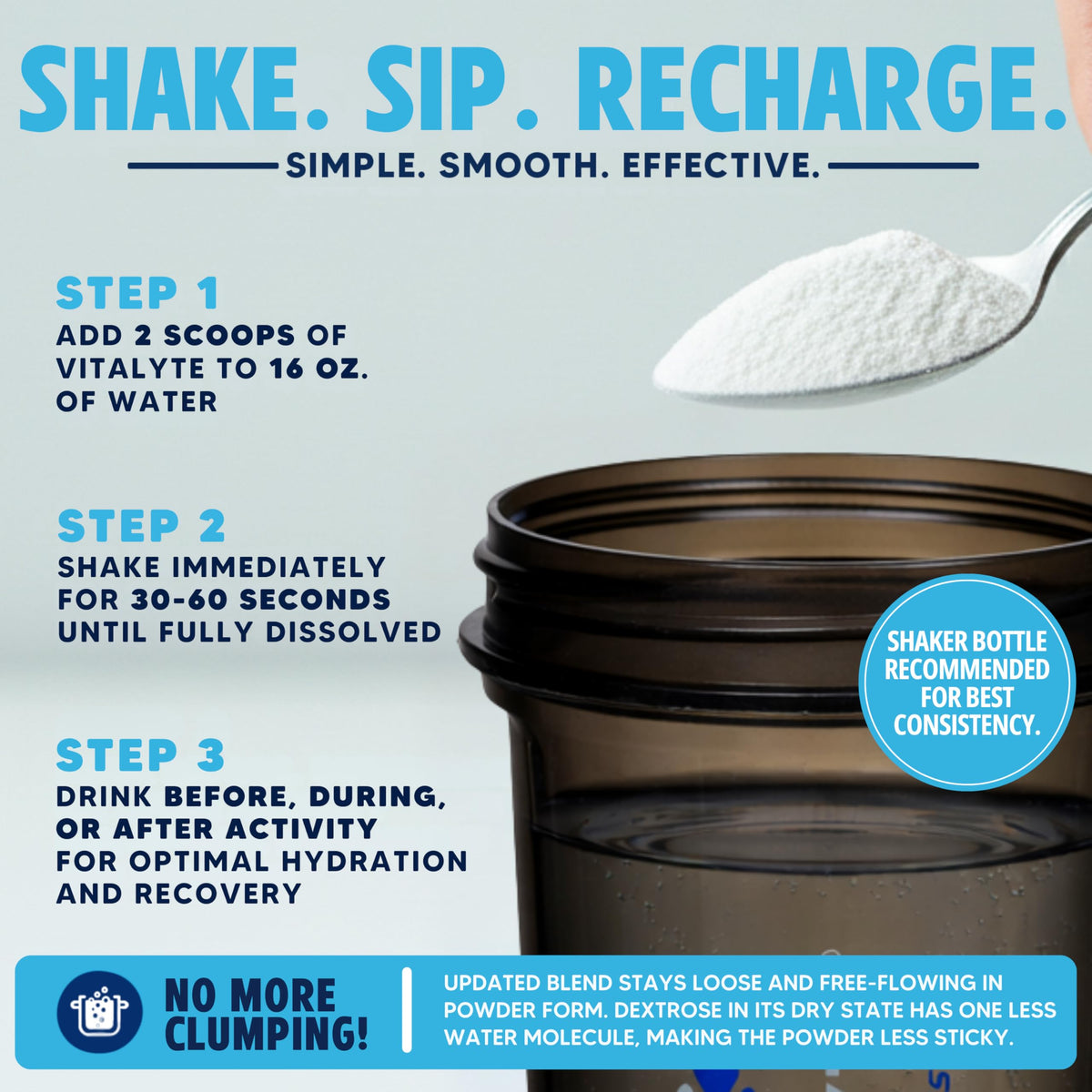 Vitalyte Electrolyte Powder Drink Mix
