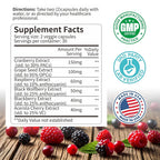 RUNICA 6X 6-in-1 Mixed Berry & Cherry Antioxidant Supplement