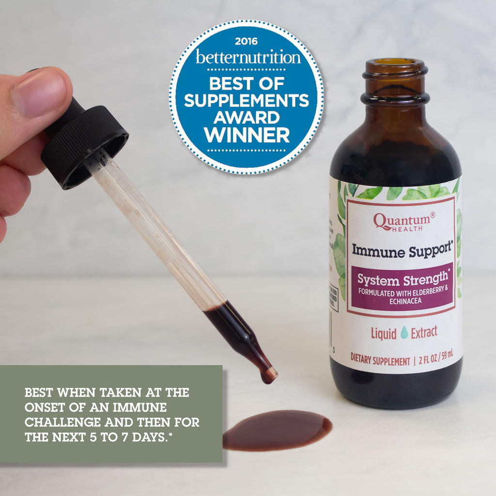 Quantum Health Elderberry 700 mg Immune Support Liquid Extract - 2 fl oz - image 4