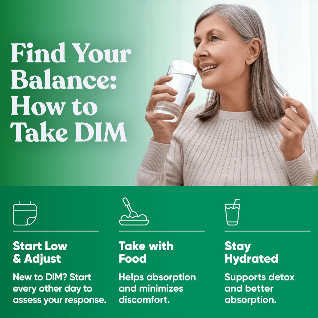 Eu Natural DIM Supplement 200mg Hormonal Balance - 60 Vegan Capsules - image 5