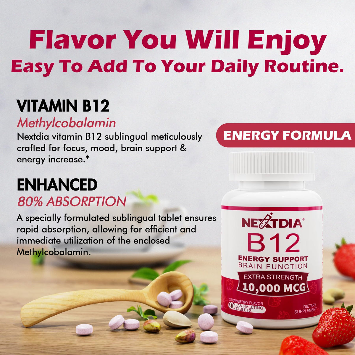 Nextdia Vitamin B12 Sublingual