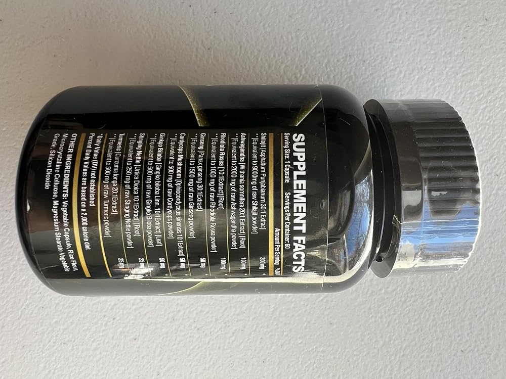 Generic Sea Moss and Shilajit Bundle Herbal Supplement - 120 Capsules - image 7