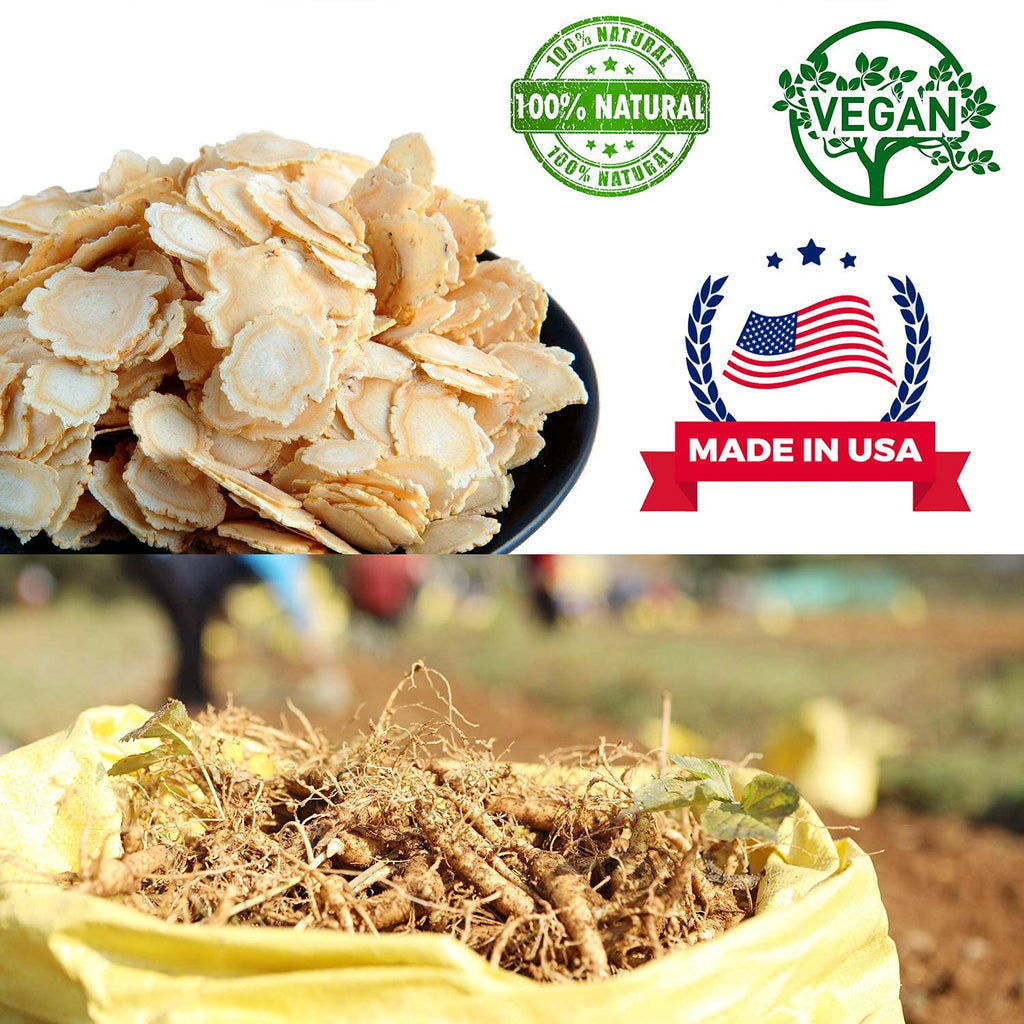 DABC OAK LAND American Ginseng Slices from Wisconsin