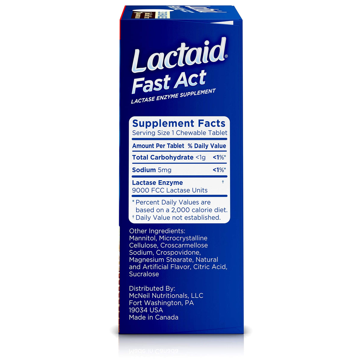 Lactaid Fast Act Lactose Intolerance Chewables Vanilla Twist - 32 Packs - image 10