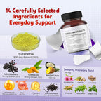 PeakPury Quercetin 14-in-1 Formula with Zinc & Elderberry - 150 Capsules - image 5