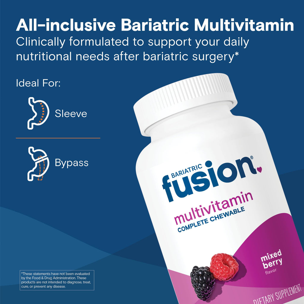 Bariatric Fusion Bariatric Multivitamin Mixed Berry - 120 Tablets - image 2
