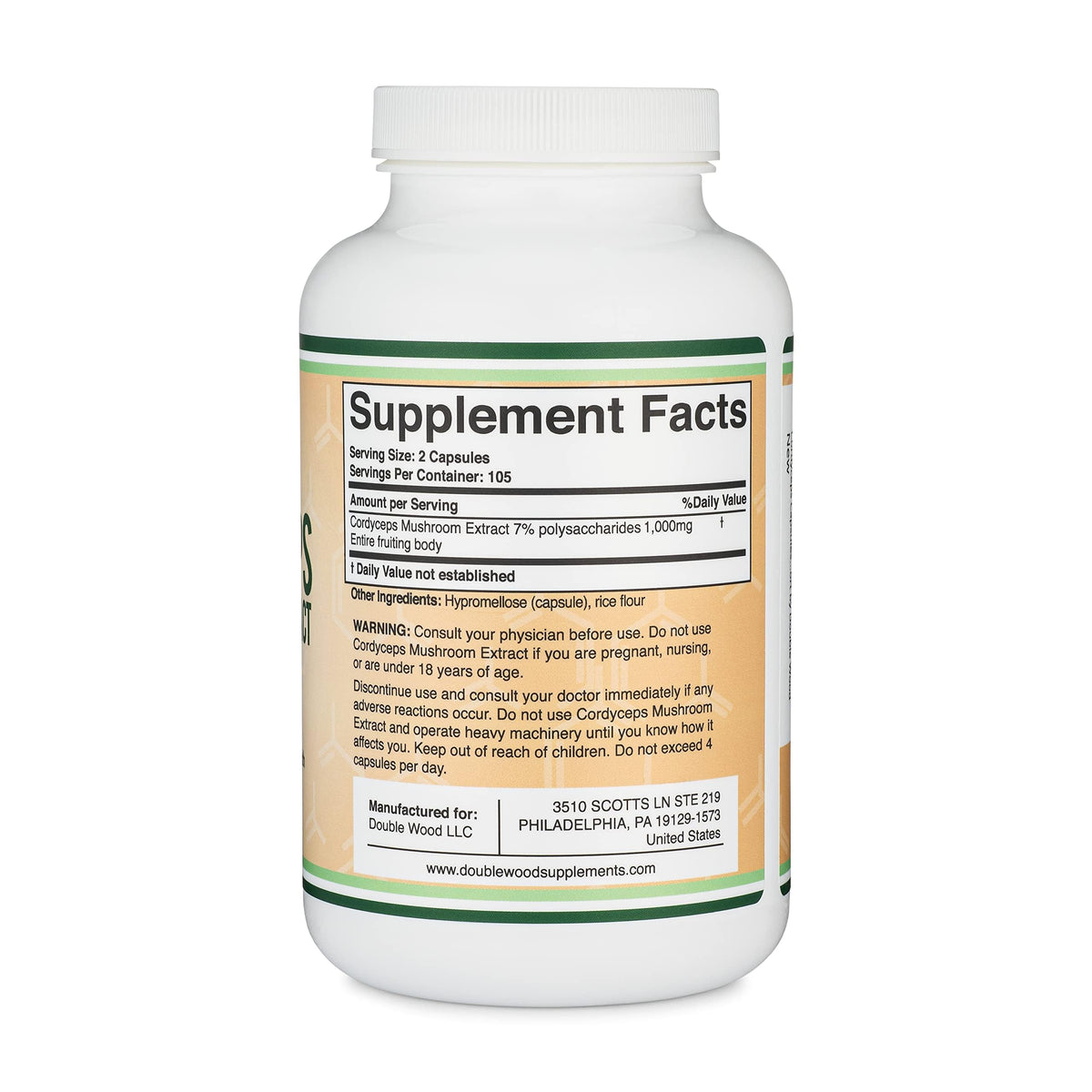Double Wood Supplements Mushroom Supplement