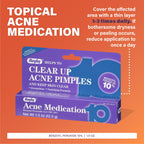 Rugby Acne Medication Benzoyl Peroxide 10% Gel - 1.5 oz (3 Pack) - image 2