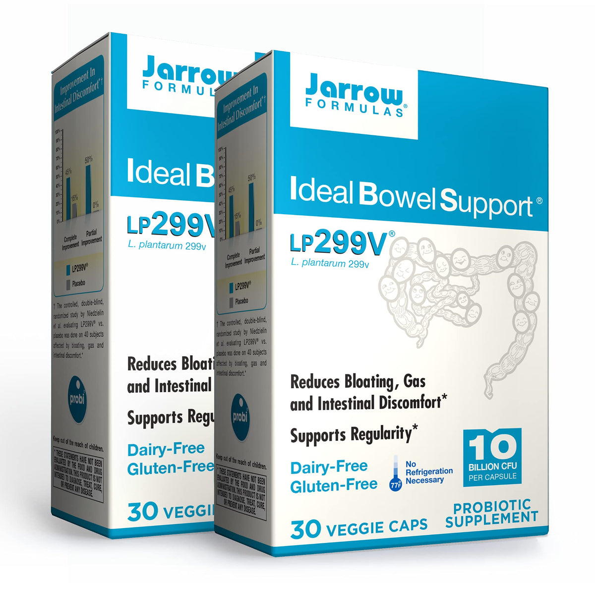 Jarrow Formulas Ideal Bowel Support Probiotic - 10 Billion CFU
