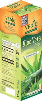 Vedic Juices Aloe Vera Juice Supplement for Gut Health - 33.8 Fl Oz - image 2
