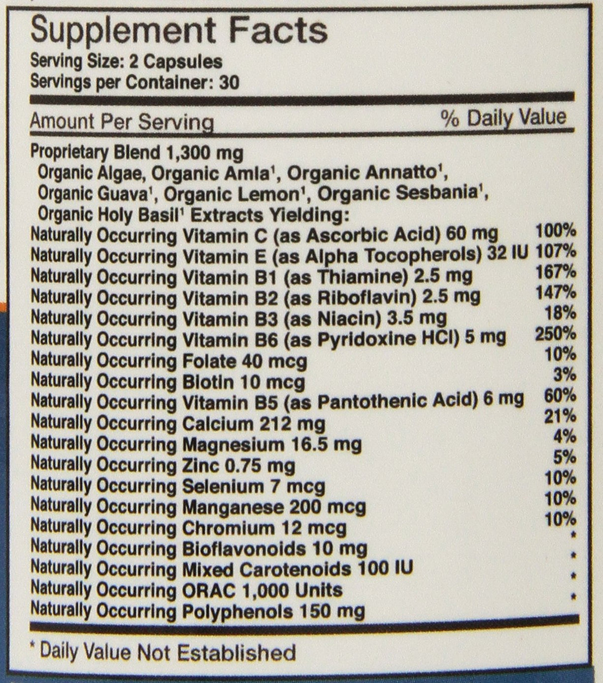 Innate Choice Vita Sufficiency Multivitamin - 60 Vegetarian Capsules - image 4
