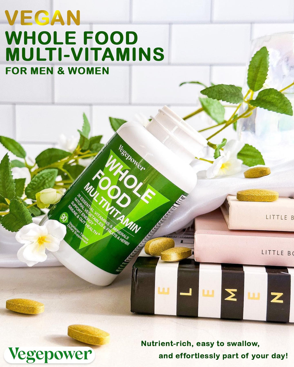 VEGEPOWER Whole Food Multivitamin for Women