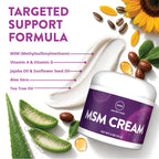 MRM MSM Cream with Vitamin A & D for Hands & Feet - 4 oz - image 5