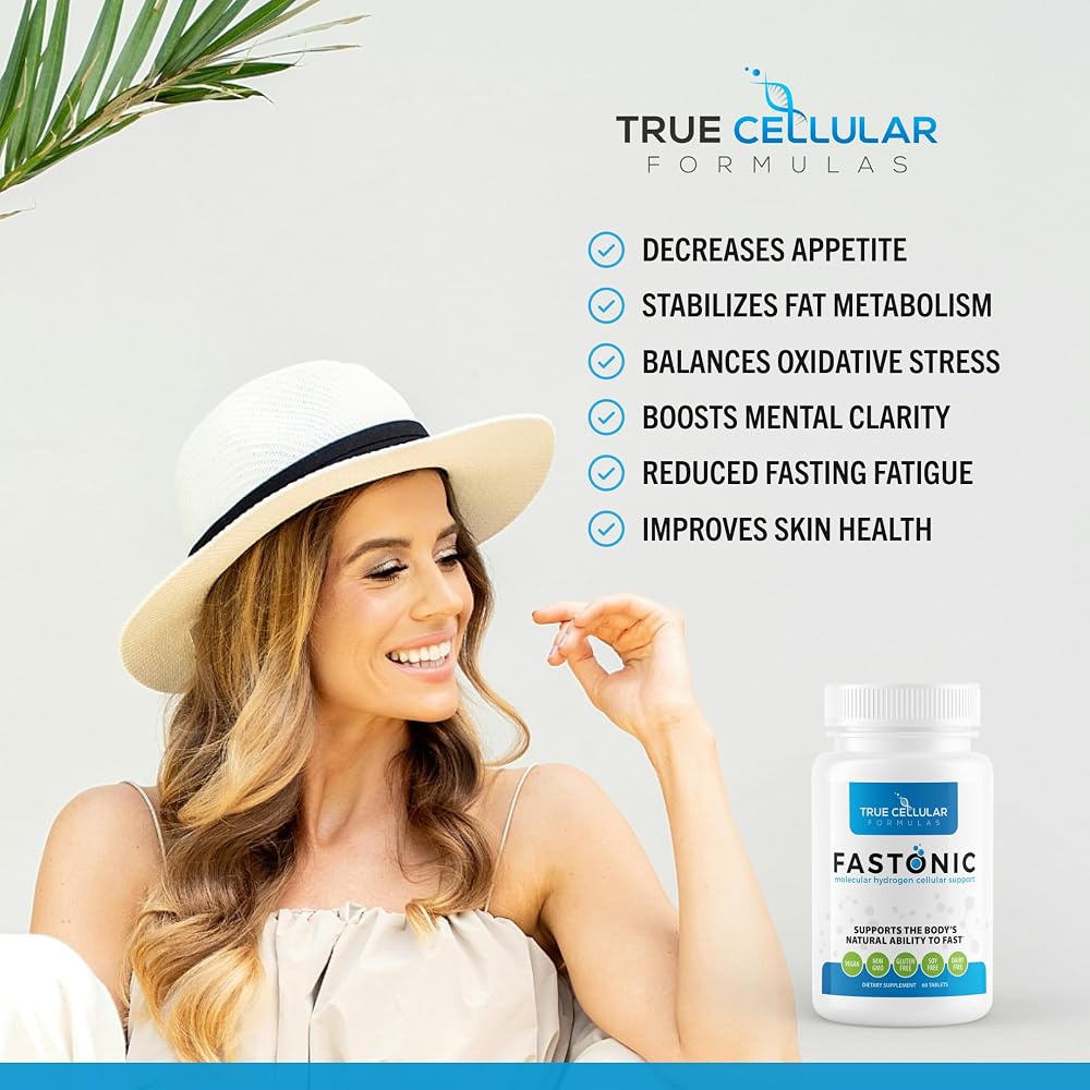 True Cellular Formulas Fastonic Molecular Hydrogen - 60 Tablets - image 5