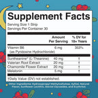 MaryRuth's Sleep Dissolving Strips with Melatonin - 30 Count - image 2