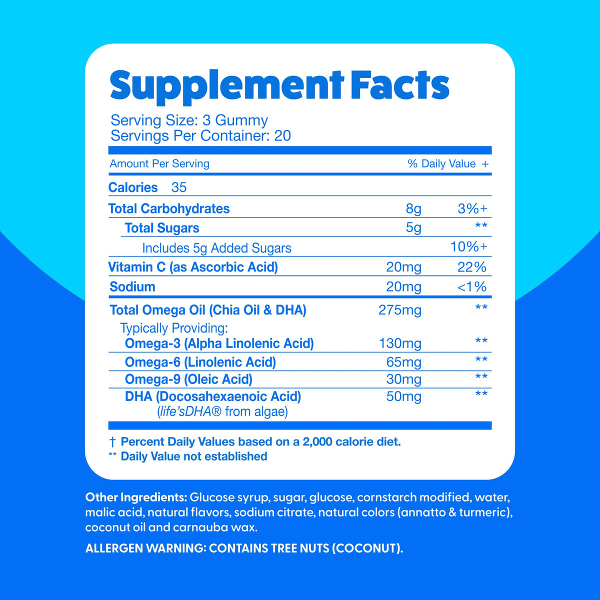 The Feel Great Vitamin Company Omega 3 6 9 + DHA Gummies - 60 Gummies - image 4