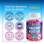 Nature's Nutrition Calcium Gummies - Sugar Free Calcium Gummy