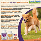 LiverTrio+ Comprehensive Liver Support for Large Dogs - 30 Tablets - image 8