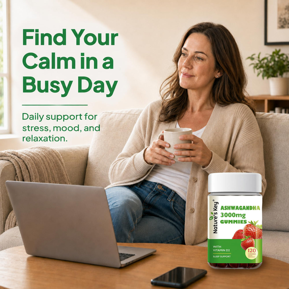 Nature's Key ashwagandha Gummies