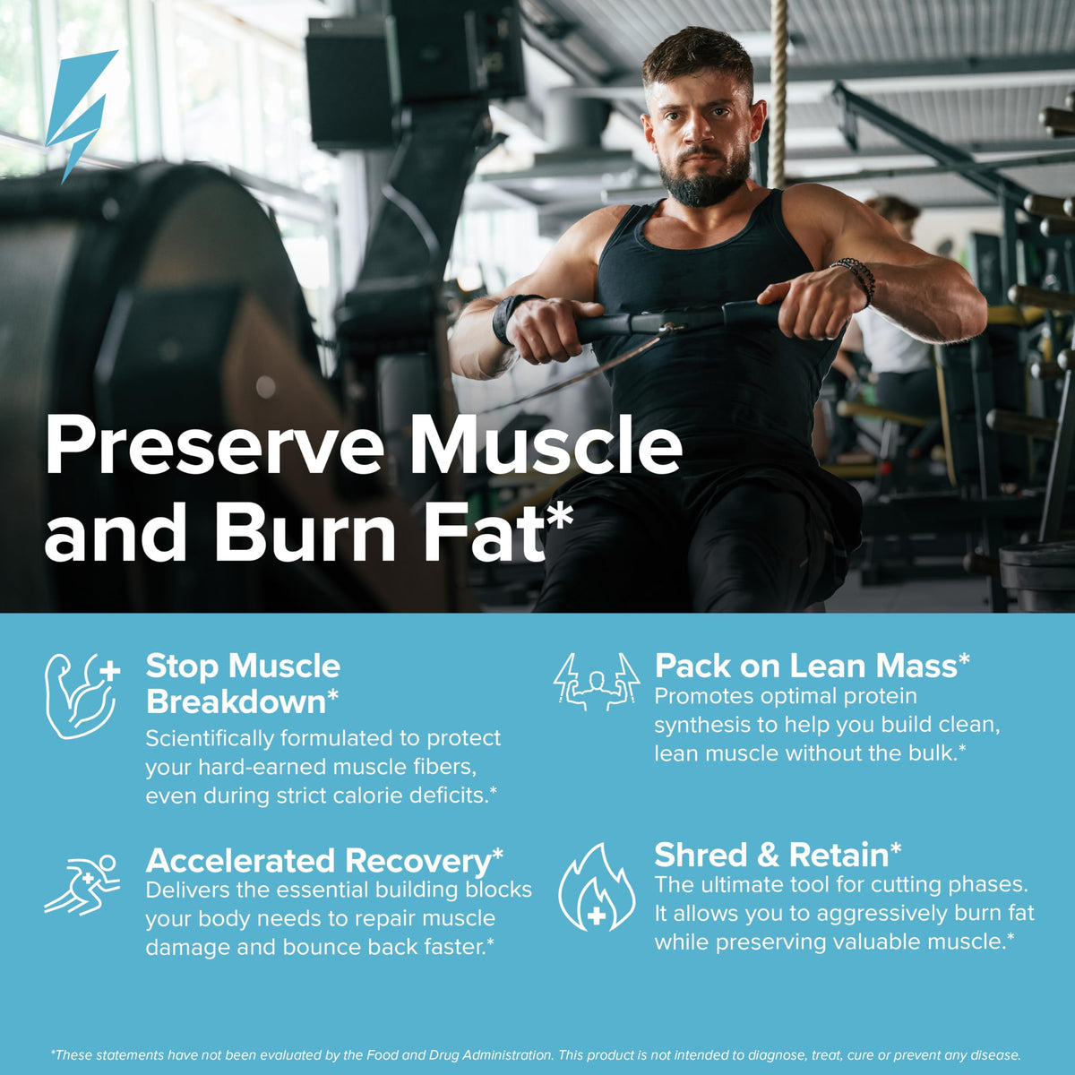 InnoSupps HMB+ 1500mg Muscle Recovery - 120 Capsules - image 3