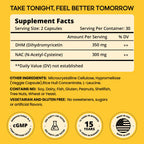 drinkwel DHM with NAC 650mg Liver Support - 60 Capsules - image 6
