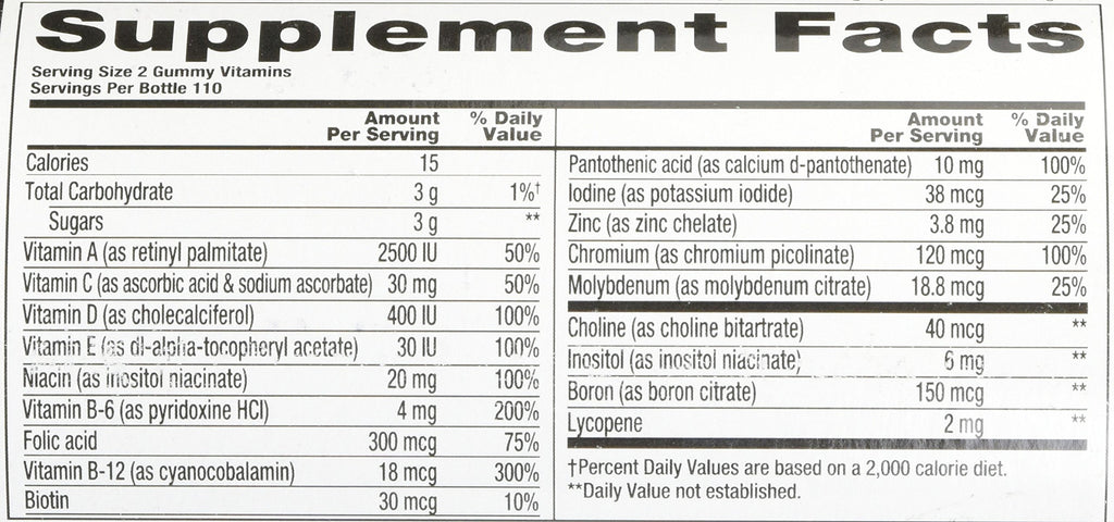 Vitafusion Men's Multivitamin Gummies - 220 Count - image 2