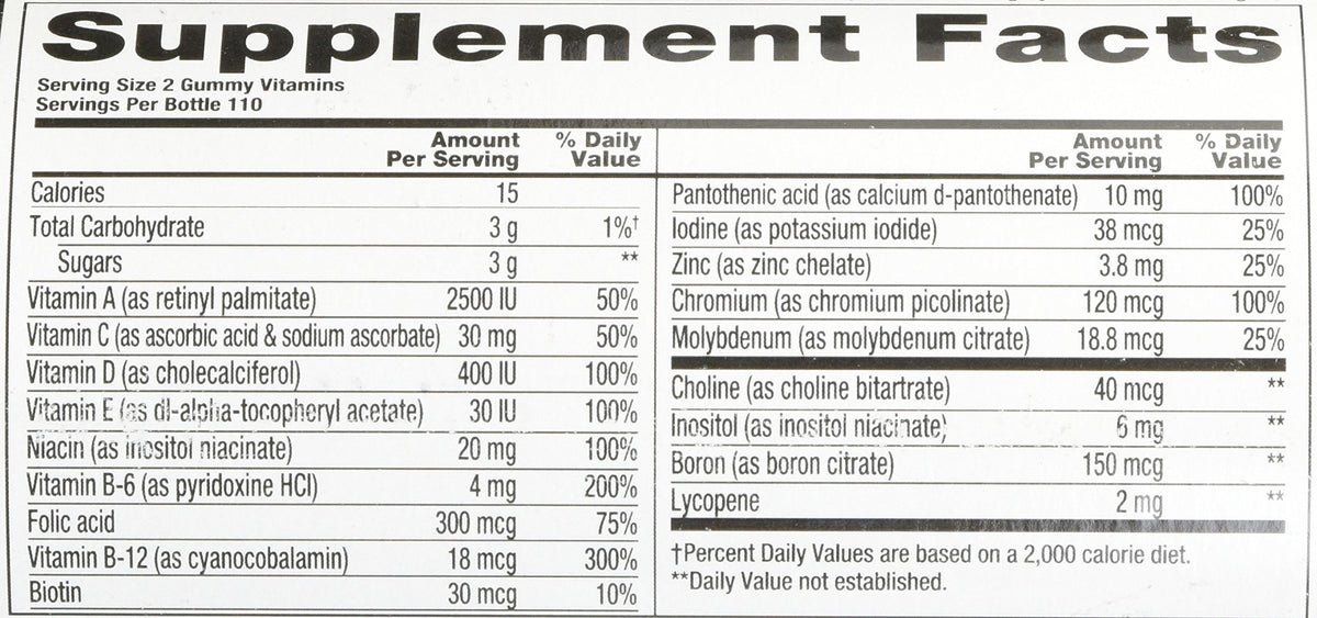 Vitafusion Men's Multivitamin Gummies - 220 Count - image 2