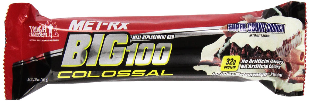 MET-Rx Big 100 Colossal Meal Replacement Bar - 12 Count