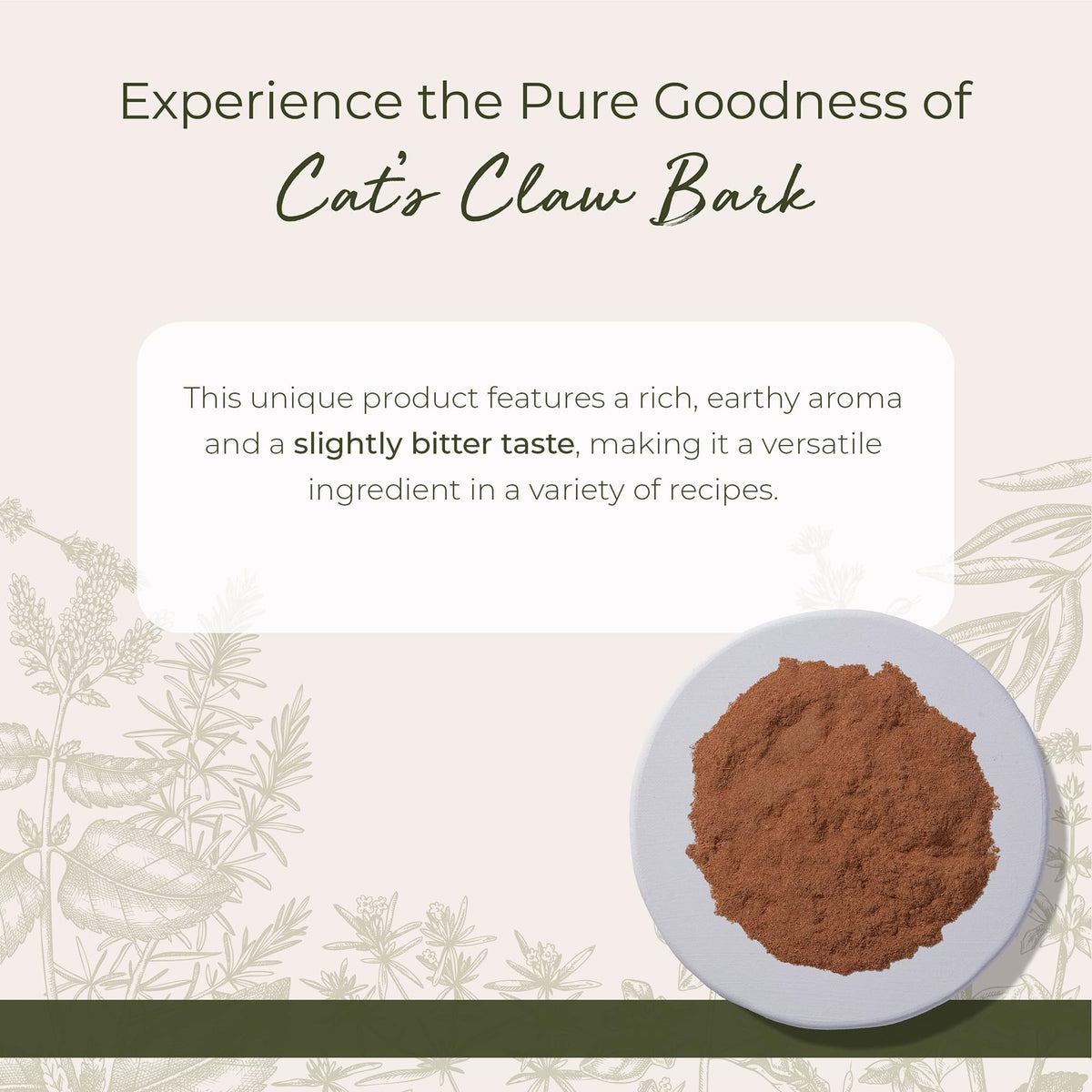 Starwest Botanicals Cat's Claw Bark Powder Wildcrafted - 4 oz - image 2