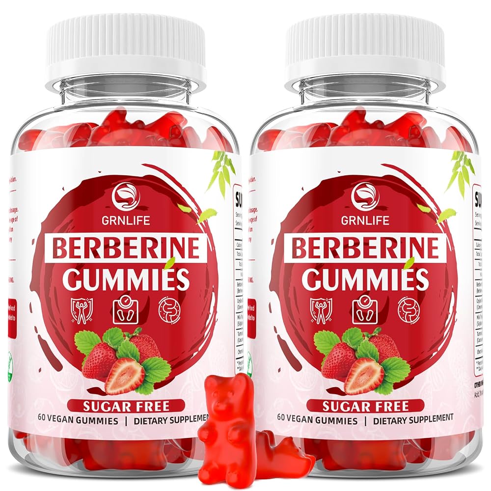 GrnLife Berberine Gummies with Ceylon Cinnamon Gummies