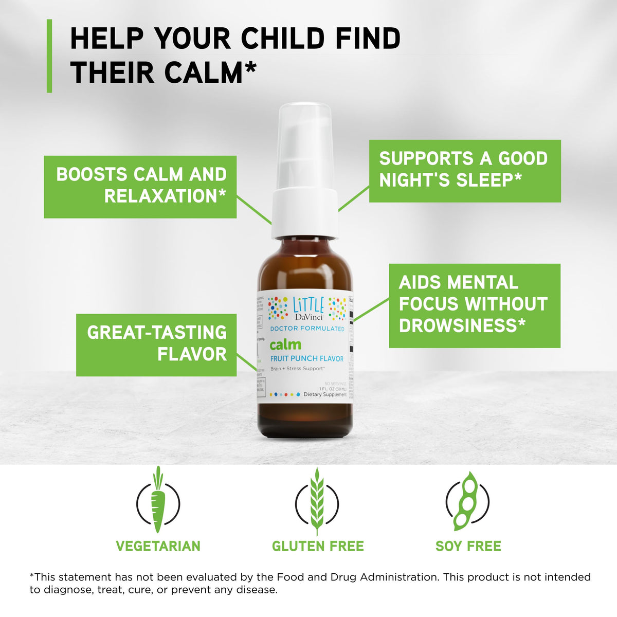 Little Davinci Calm Liquid Sleep Supplement - 30 ml - image 3