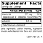 Source Naturals Melatonin 2.5mg, Peppermint