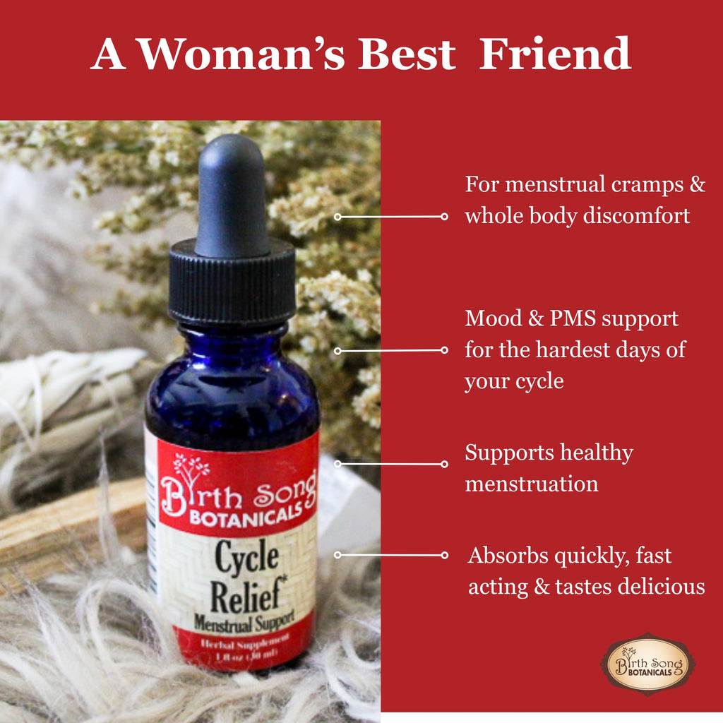 Birth Song Botanicals Menstrual Cycle Support Tincture - 1 oz - image 6