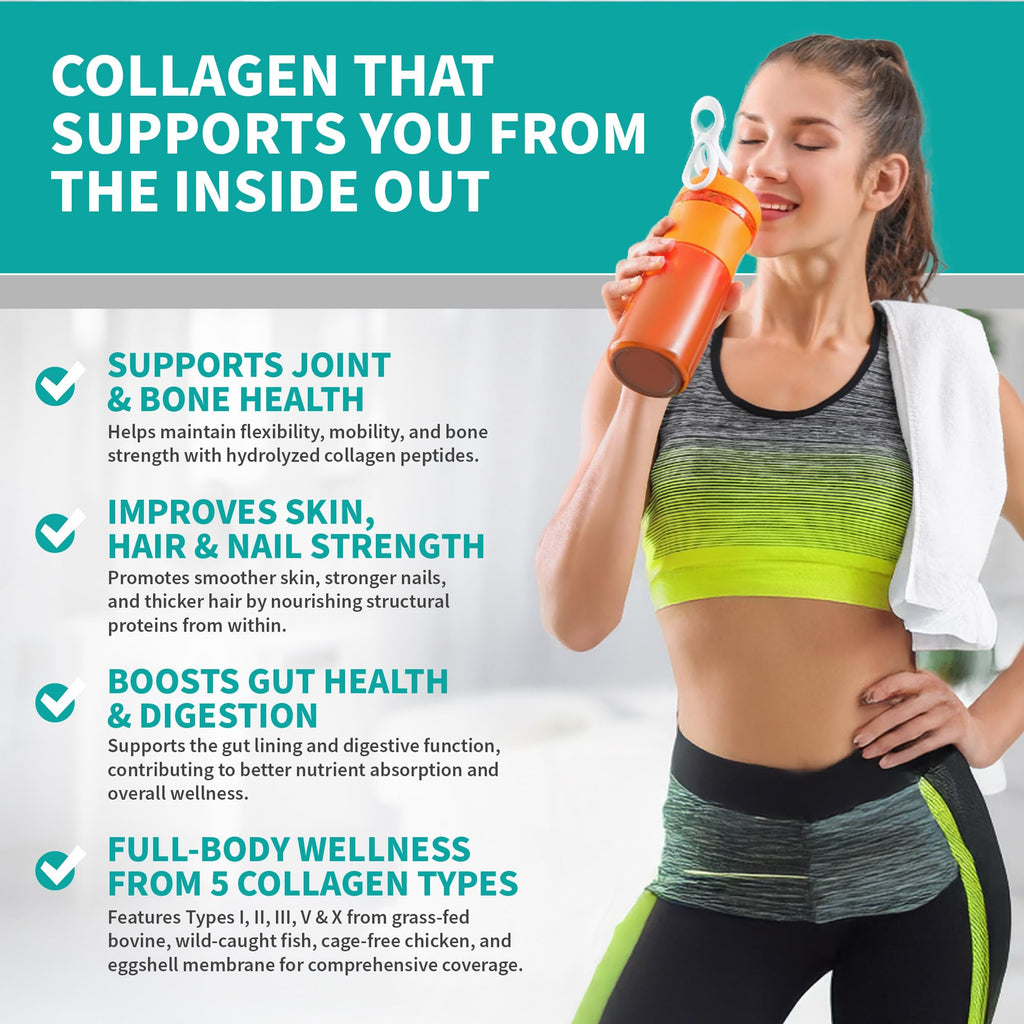 CB Supplements Multi Collagen Protein Powder - 58 Servings - image 4