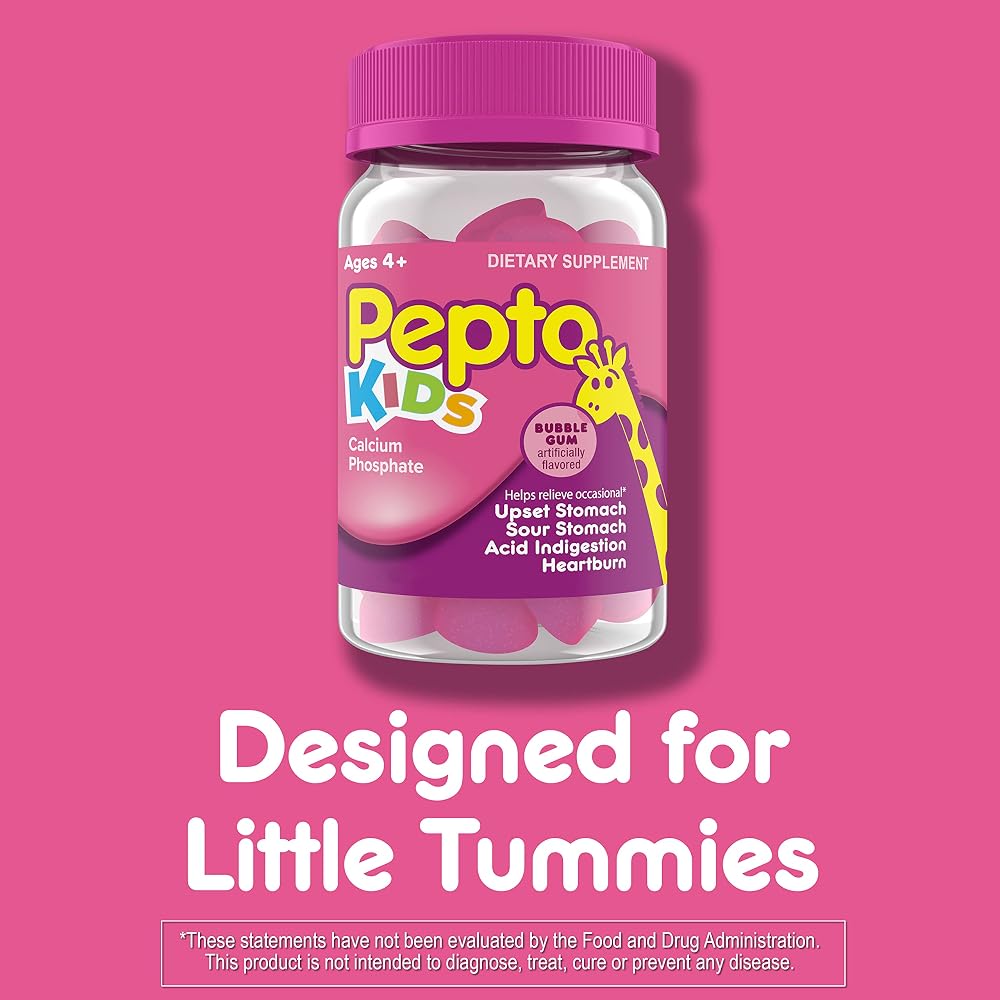 Pepto Bismol Kids Gummies for Upset Stomach - 24 Gummies - image 4