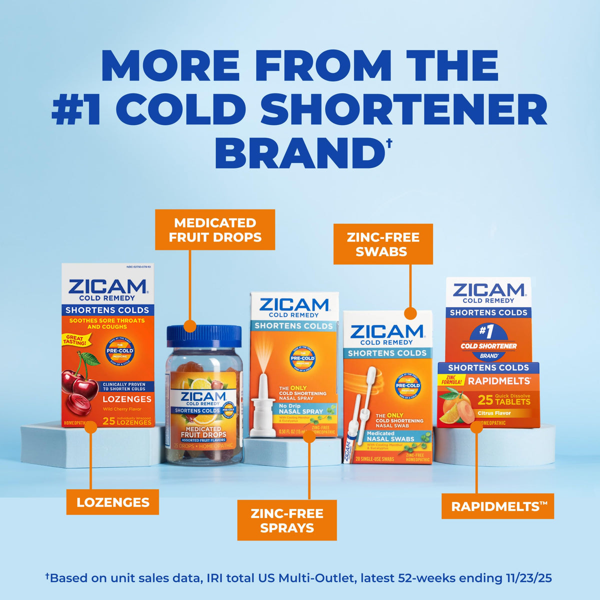 Zicam Cold Remedy RapidMelts Citrus - 25 Tablets - image 9