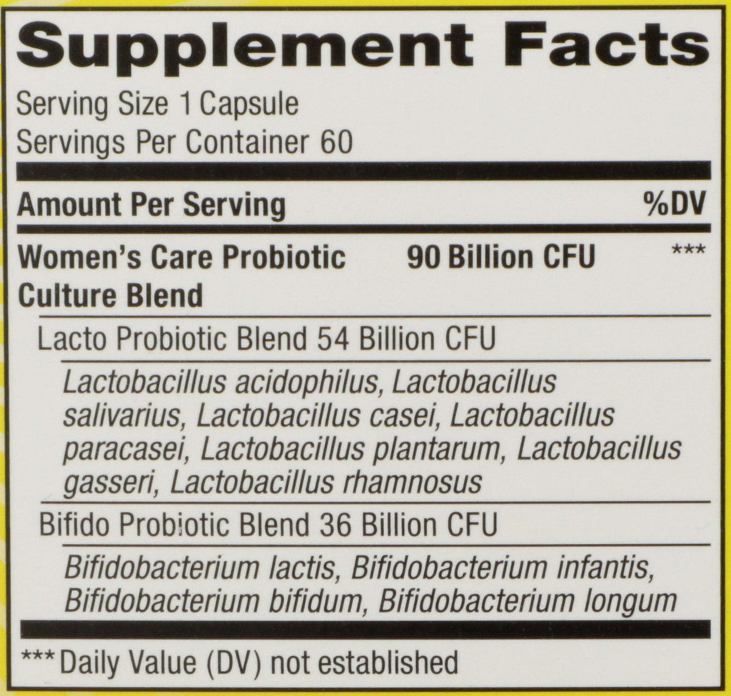 Renew Life Women's Care Probiotic 90 Billion CFU - 60 Capsules - image 3