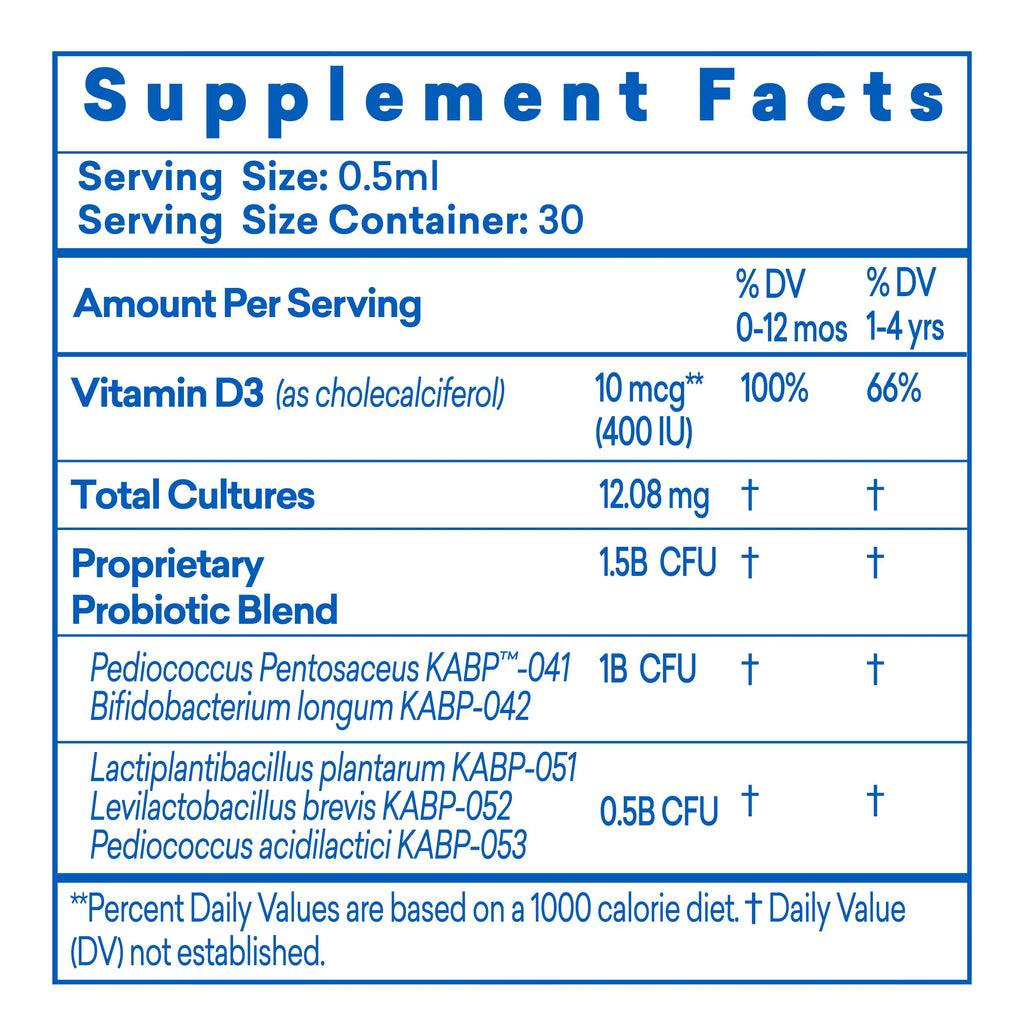 CalmCo Probiotic Vitamin D Drops for Infants - 15ml - image 7