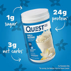 Quest Nutrition Vanilla Milkshake & Cinnamon Crunch Protein Powder - 2 Pack - image 3
