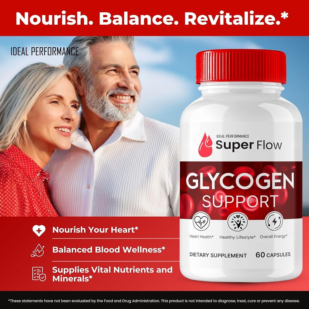 IDEAL PERFORMANCE Super Flow Glycogen Support - 60 Capsules - image 5