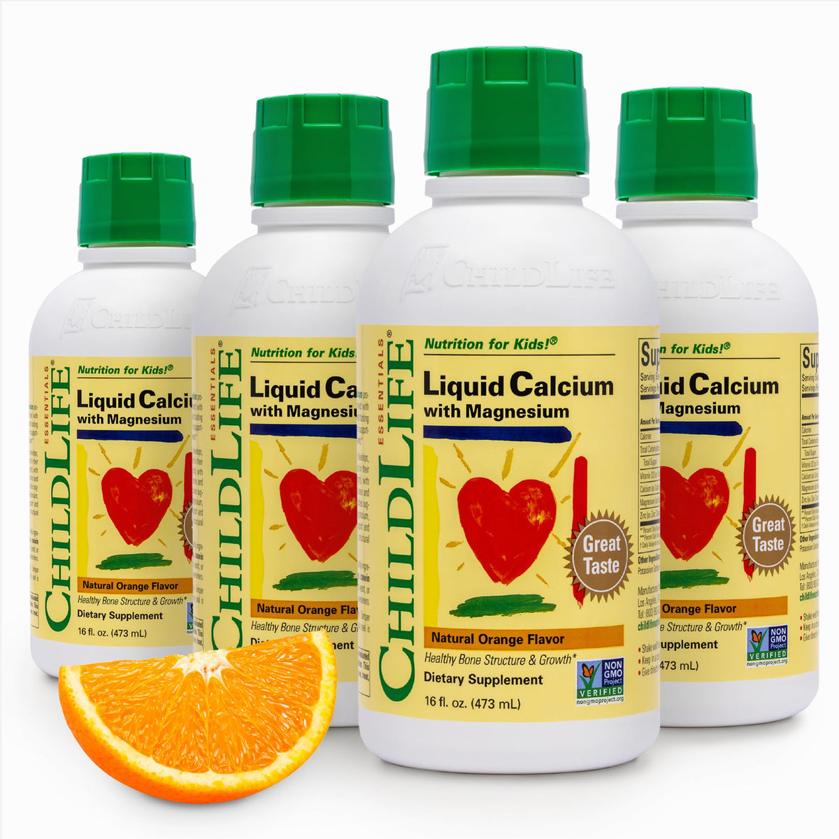 ChildLife Essentials Liquid Calcium Supplement for Kids - 64 fl oz
