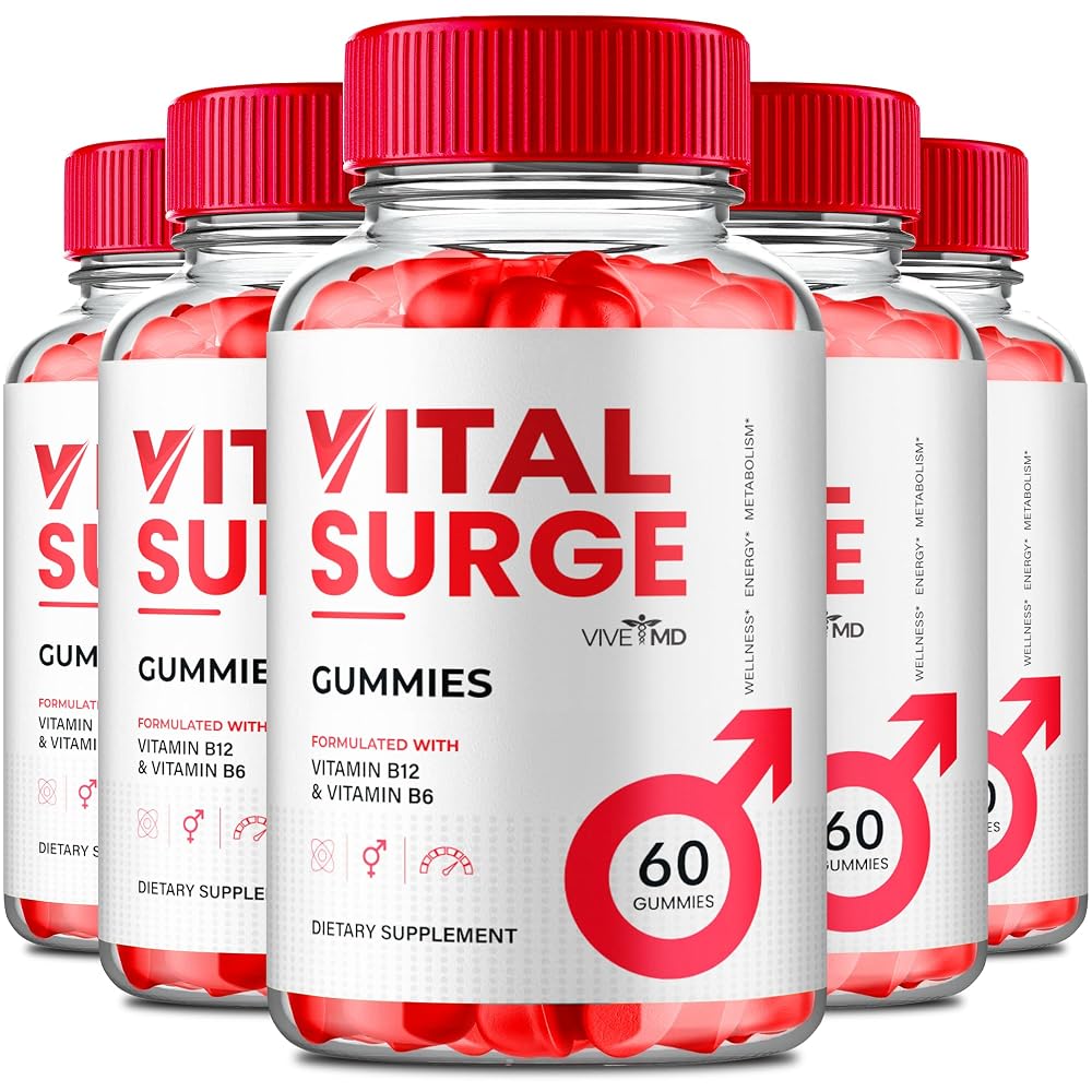 VIVE MD Vital Surge ACV Gummies 1000mg Apple Cider Vinegar - 300 Count
