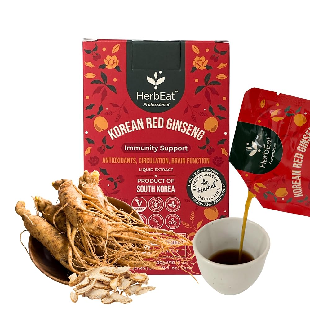 HERBEAT Korean Red Ginseng Prime Extract with 11mg Ginsenosides
