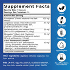 Patient One Pycnogenol & OPC Complex 300 mg - 30 Capsules - image 2