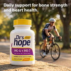 Dr’s Hope Dr's Hope Vitamin K2 MK4 & MK7 Bone Support - 90 Capsules - image 3